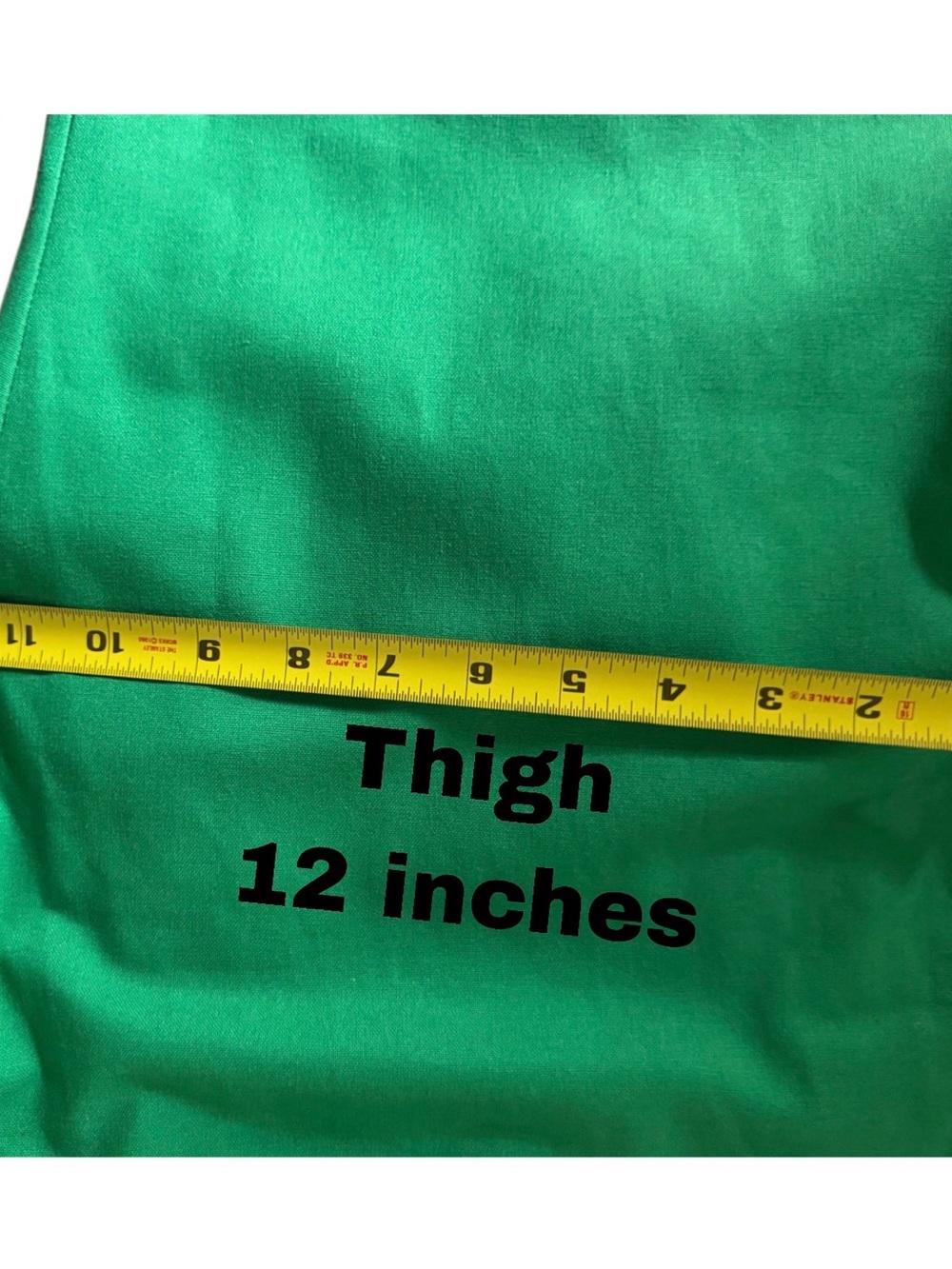 Commense Emerald Green Wide-Leg pants with V-Neck with Tie Waist Jacket. - Picture 6 of 8